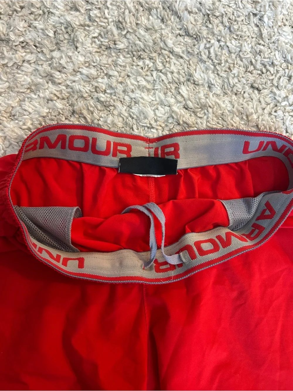 Under Armour Red Men's Training Shorts